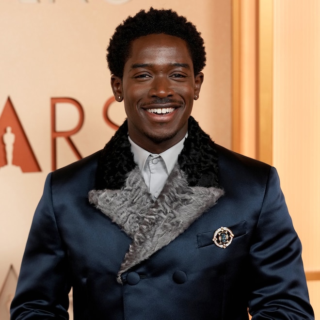 Damson Idris arrives at the Oscars 2026